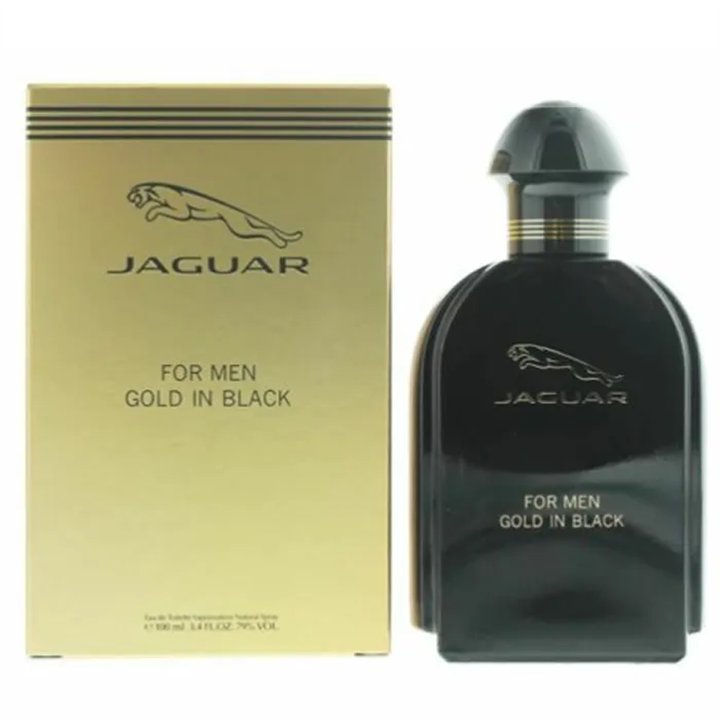 Jaguar For Men Gold In Black Eau De Toilette Spray 100ml - unisex - Teknashop Ltd