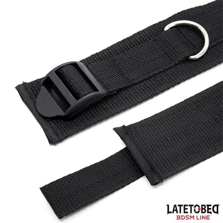Nylon Bed Bondage Restraints System (without hook) - 8436615001569 - Teknashop Ltd