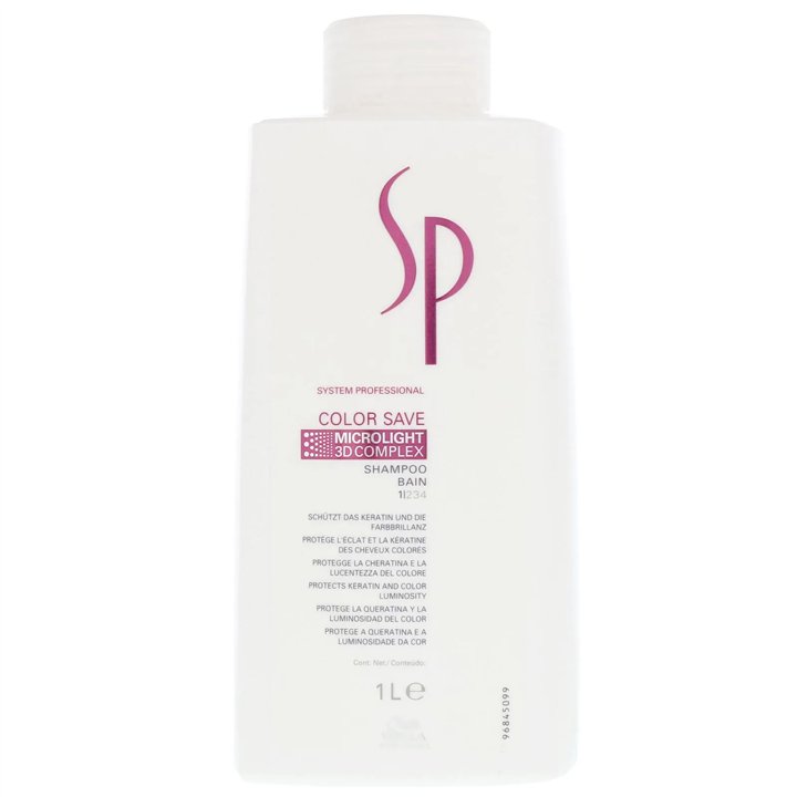 Wella Sp Color Save Shampoo 1000ml - unisex - Teknashop Ltd