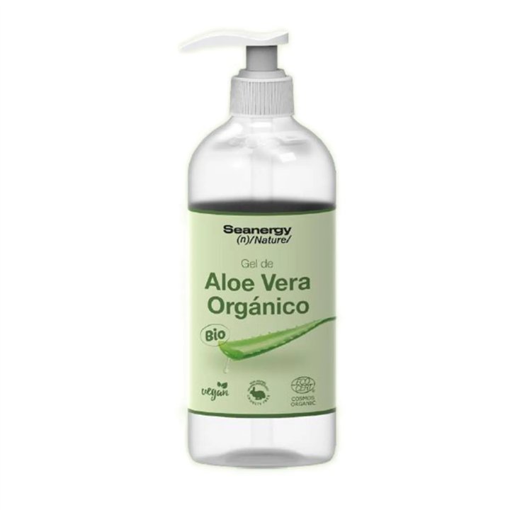 Seanergy Nature-Vegan Aloe Vera Gel-Cream Con Dosificador 500ml - unisex - Teknashop Ltd