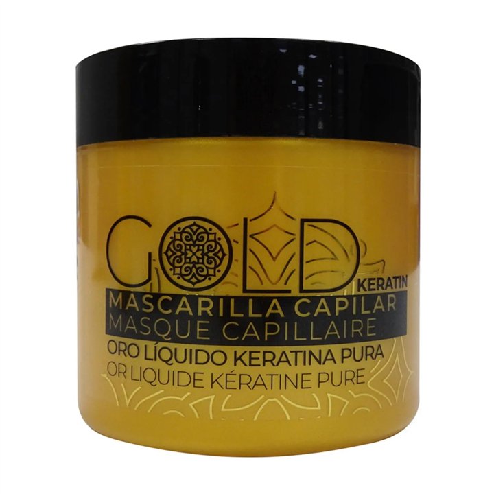 Elie Saab Lovyc Gold Mascarilla Capilar Oro Liquido Keratina Pura 400ml - unisex - Teknashop Ltd