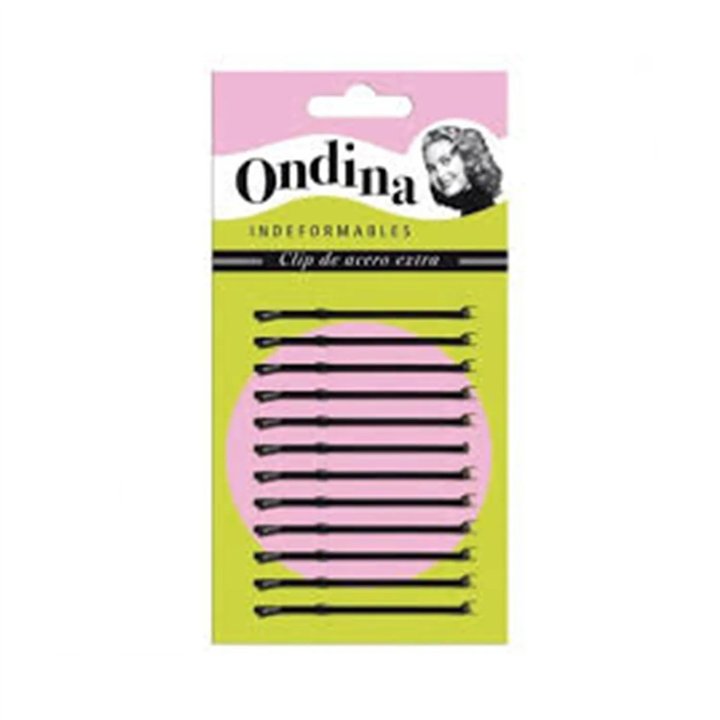 Eurostil Bola Negro Negro Clips Ondina 70mm Carton 1un - unisex - Teknashop Ltd
