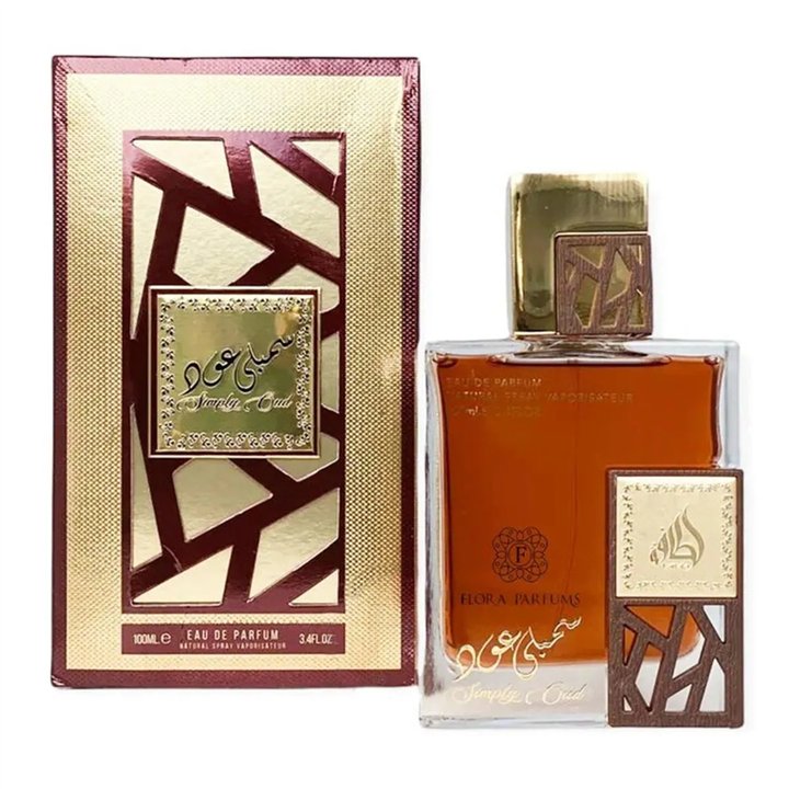 Lattafa Flora Parfums Simply Oud Eau De Parfum 100ml - unisex - Teknashop Ltd