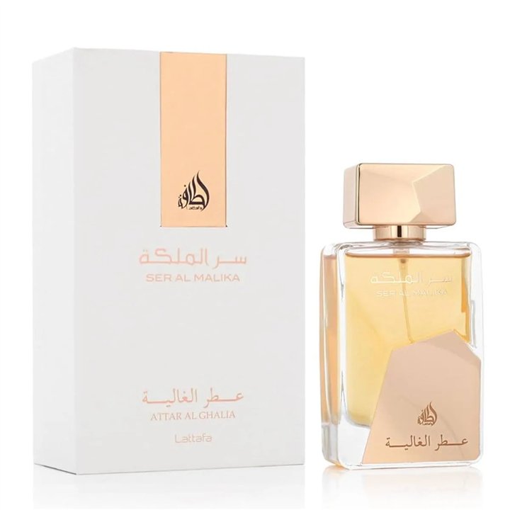 Lattafa Ser Al Malika Eau De Parfum Attar Al Ghalia 100ml Spray - unisex - Teknashop Ltd