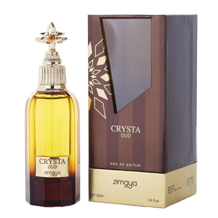 Zimaya Crysta Oud Eau De Parfum 100ml - unisex - Teknashop Ltd