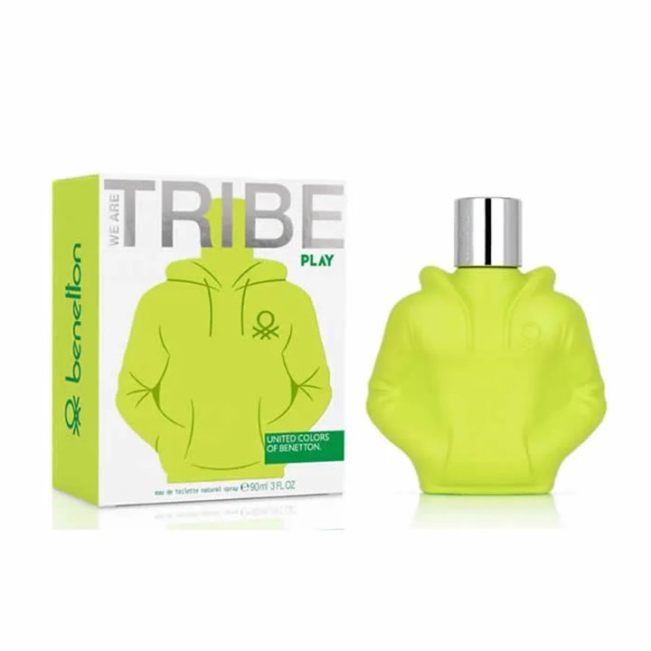 Benetton We Are Tribe Play Eau De Toilette Natural Spray 90ml - unisex - Teknashop Ltd