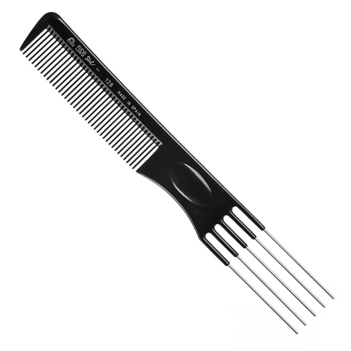 Eurostil Eur Peine 5 Puas Metal 195mm - unisex - Teknashop Ltd