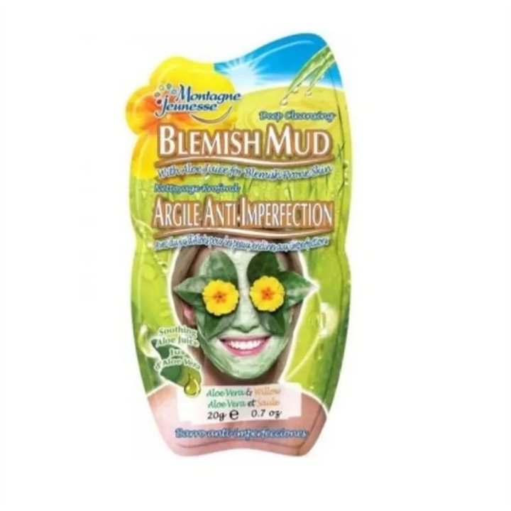 Montagne Jeunesse Blemish Mud Argile Anti-Imperfection 20g - unisex - Teknashop Ltd