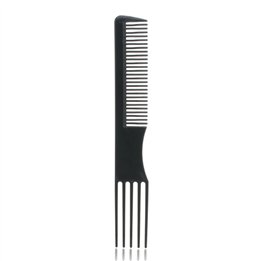Eurostil Curvado Peine Negro Negro 19cm 1un - unisex - Teknashop Ltd