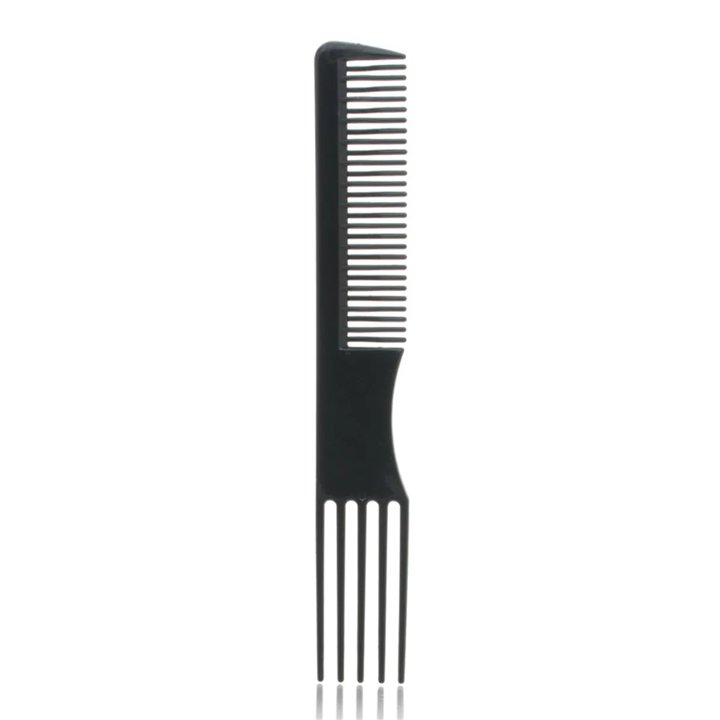 Eurostil Curvado Peine Negro Negro 19cm 1un - unisex - Teknashop Ltd