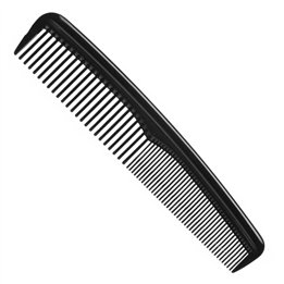 Eurostil Batidor Peine Negro Negro 15 Cm 1un - unisex - Teknashop Ltd
