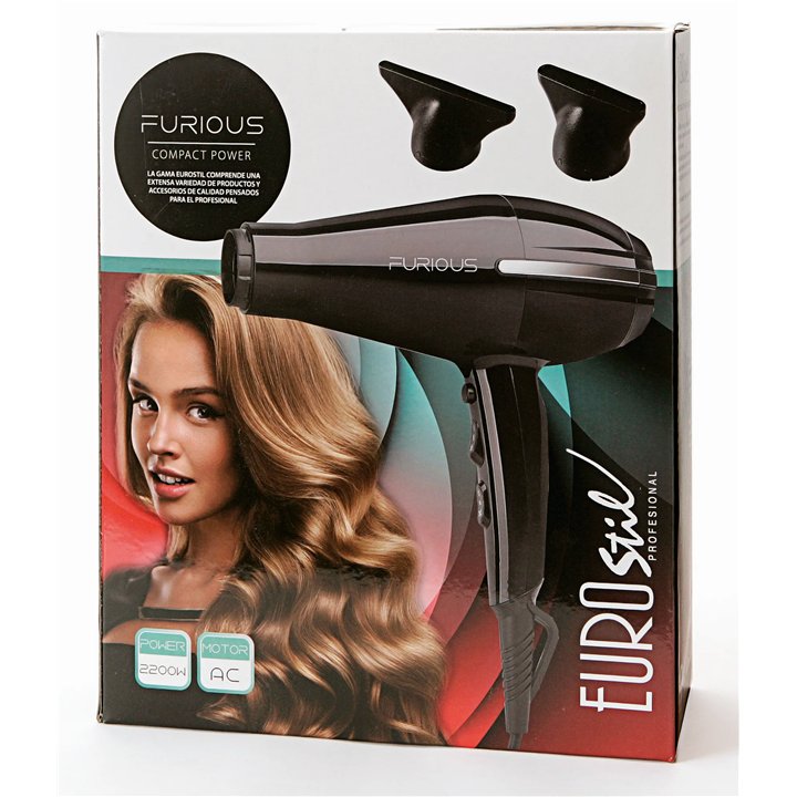 Eurostil Furius Compact Secador 2200w 1un - unisex - Teknashop Ltd