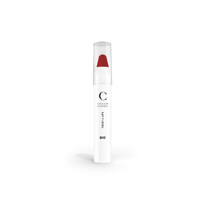 Couleur Caramel Twist y Lips Barra De Labios 407 Glossy Red 1un - unisex - Teknashop Ltd