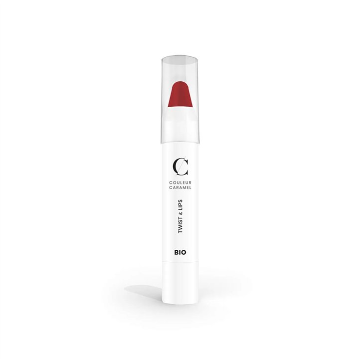 Couleur Caramel Twist y Lips Barra De Labios 405 Matt Red 1un - unisex - Teknashop Ltd
