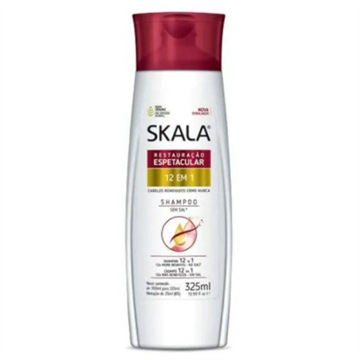 Skala 12 In 1 Shampoo 325ml - unisex - Teknashop Ltd