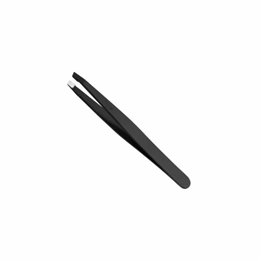 Eurostil Black Stainless Steel Tweezers 9cm - unisex - Teknashop Ltd