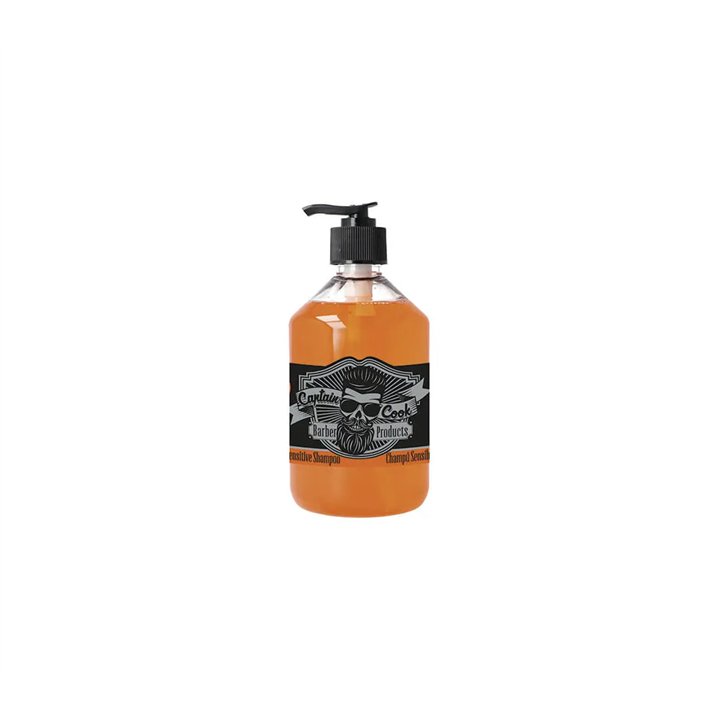 Eurostil Captain Cook Sensitive Shampoo 500ml - unisex - Teknashop Ltd