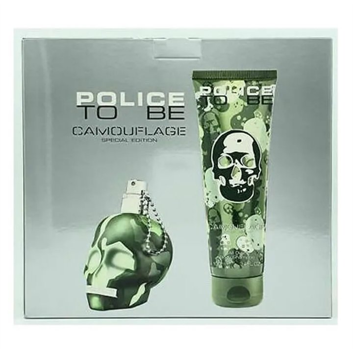 Police To Be Camouflage Eau De Toilete Spray 40ml Set 2 Pieces - unisex - Teknashop Ltd