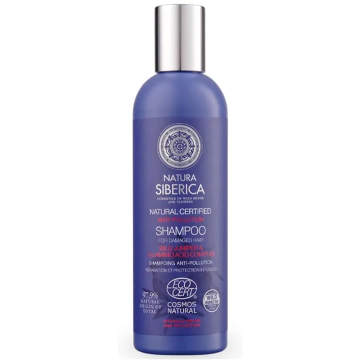 Natura Siberica Natural Certified Anti Pollution Shampoo 270ml - unisex - Teknashop Ltd