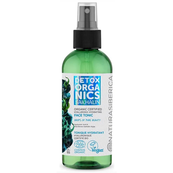 Natura Siberica Sakhalin Organic Certified Hyaluronic Hydrating Face Tonic Vaporisateur 170ml - unisex - Teknashop Ltd