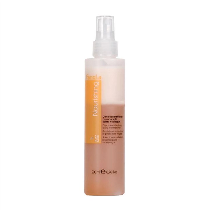 Fanola Condizionatore Bifasico Ristrutturante S-Risciacquo 200ml - unisex - Teknashop Ltd
