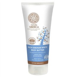 Natura Siberica Rich Siberian White Body Butter 200ml - unisex - Teknashop Ltd