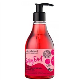 Natura Siberica Berry Diet Natural Super Nourishing Shower Gel 260ml - unisex - Teknashop Ltd