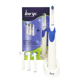 Elie Saab Lovyc Recargable Cepillo De Dientes Electrico 4 Cabezales 1un - unisex - Teknashop Ltd