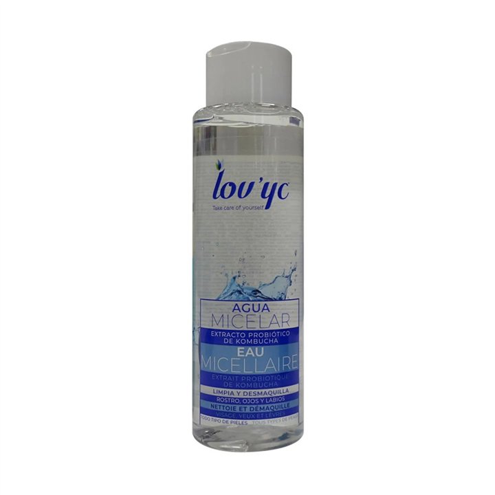 Lovyc Probiotico Kombucha Agua Micelar Rostro Ojos y Labios 500ml - unisex - Teknashop Ltd