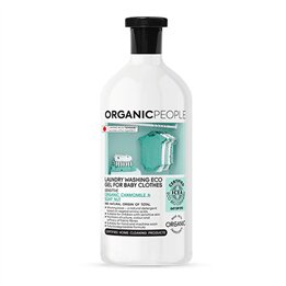 Organic People For Baby Clothes Chamomile y Soap Nut Laundry Washing Eco Gel 200ml - unisex - Teknashop Ltd