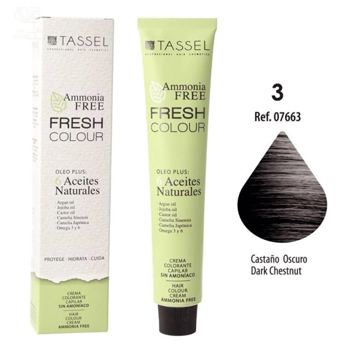 Eurostil Fresh Colour Crema Colorante Sin Amoniaco Castaño Oscuro 1un - unisex - Teknashop Ltd