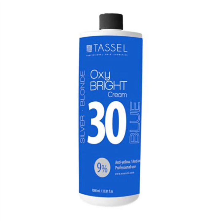 Eurostil Cream Blue Oxybright 30vol 1000ml - unisex - Teknashop Ltd