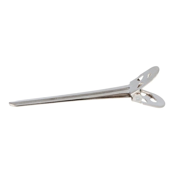 Eurostil Metalica Pinza De Pelo Grande 1un - unisex - Teknashop Ltd