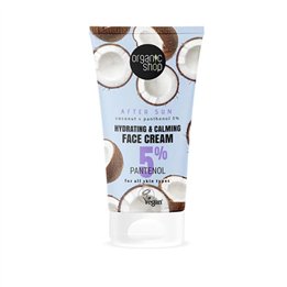Organic Shop Coconut Crema Facial 5 Pantenol 50ml - unisex - Teknashop Ltd