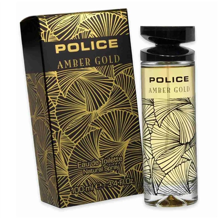 Police Amber Gold Eau De Toilette 100ml Spray - unisex - Teknashop Ltd