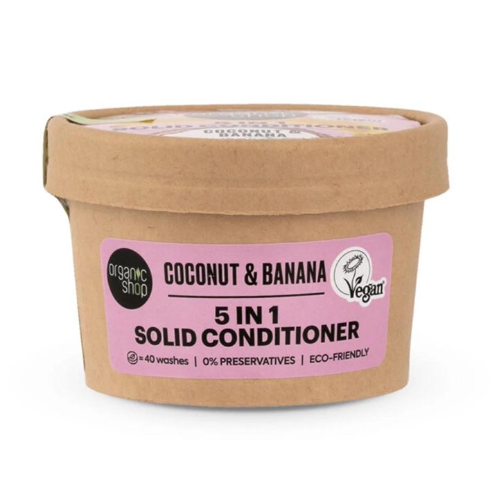 Natura Siberica Coconut y Banana Acondicionador 5in1 60g - unisex - Teknashop Ltd