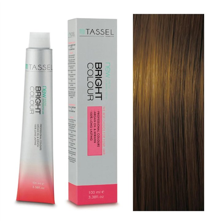 Eurostil Bright Colour Tinte N7,7 Rubio Medio Marron 1un - unisex - Teknashop Ltd