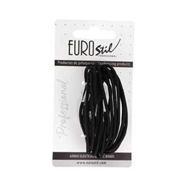 Eurostil Colita Negro Negro Gomas Finas Pack 1un - unisex - Teknashop Ltd