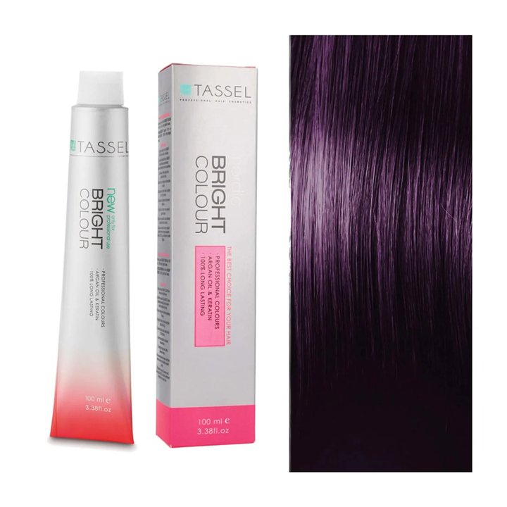 Eurostil Bright Colour Tinte Vm1,7 Violet Metal 100ml - unisex - Teknashop Ltd