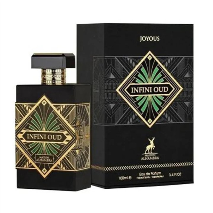 Maison Alhambra Joyosus Infini Oud Eau De Parfum 100ml Spray - unisex - Teknashop Ltd