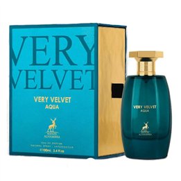 Maison Alhambra Very Velvet Aqua Velvet Velvet Eau De Parfum 100ml Spray - unisex - Teknashop Ltd