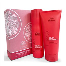 Wella Invigo Color Brilliance Duo Champu 1un Acondicionador 1u - unisex - Teknashop Ltd