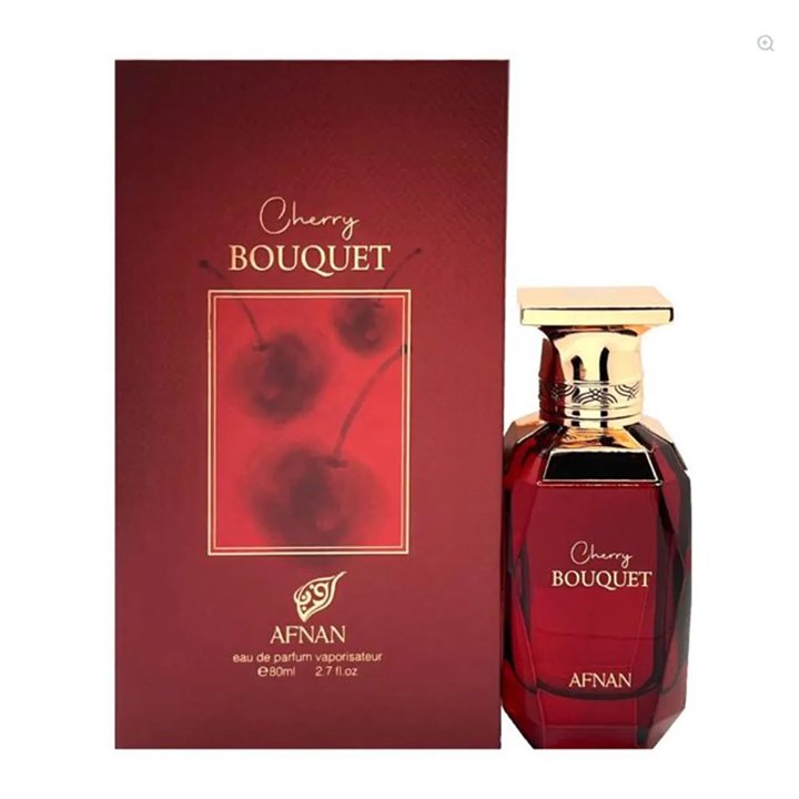 Afnan Cherry Bouquet Eau De Parfum 80ml Spray - unisex - Teknashop Ltd