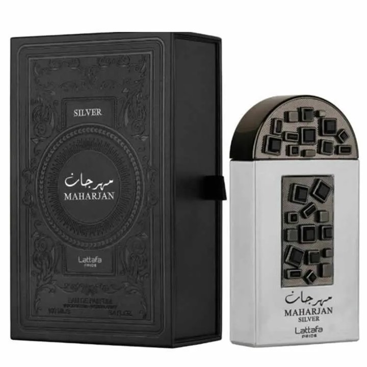 LATTAFA PRIDE MAHARJAN SILVER EAU DE PARFUM SPRAY 100ML - unisex - Teknashop Ltd