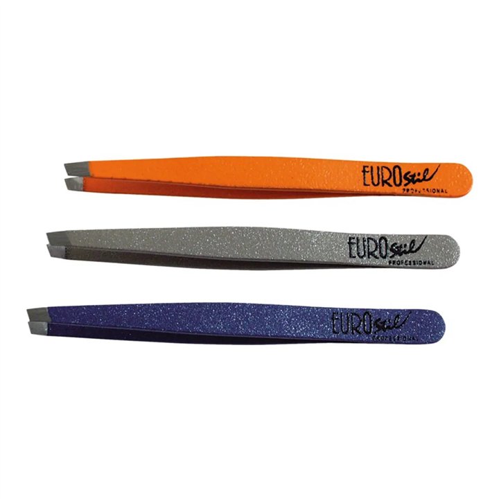 Eurostil Mediana 8cm Pinza De Depilar Colores 1un - unisex - Teknashop Ltd