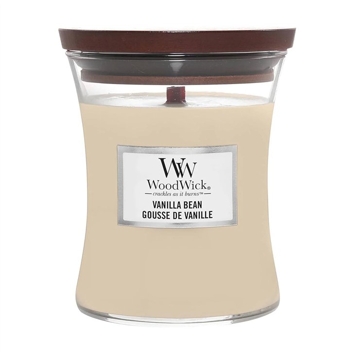 Woodwick Vela Vanilla Bean 275g - unisex - Teknashop Ltd