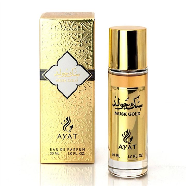 Ayat Musk Gold Eau De Parfum 30ml - unisex - Teknashop Ltd