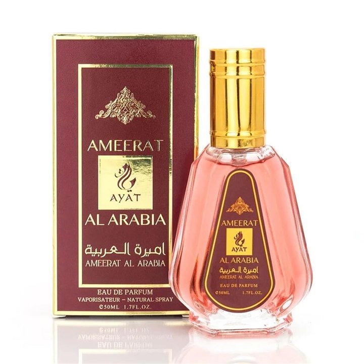 Ayat Ameerat Al Arabia Eau De Parfum 50ml Spray - unisex - Teknashop Ltd