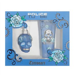 Police to Be Tattooart Eau De Parfum 40ml Spray Locion Corporal Perfumada 200ml - unisex - Teknashop Ltd