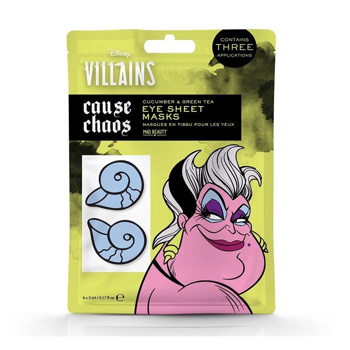 Disney Ursula Mascarilla Facial Ojos 1un - unisex - Teknashop Ltd
